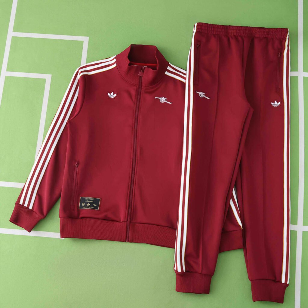 Arsenal FC Terrace Icons Bordeaux Track Suit 2025/26
