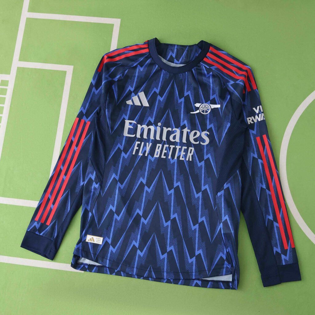 Arsenal FC Authentic Away Shirt LongSleeve 2025/26