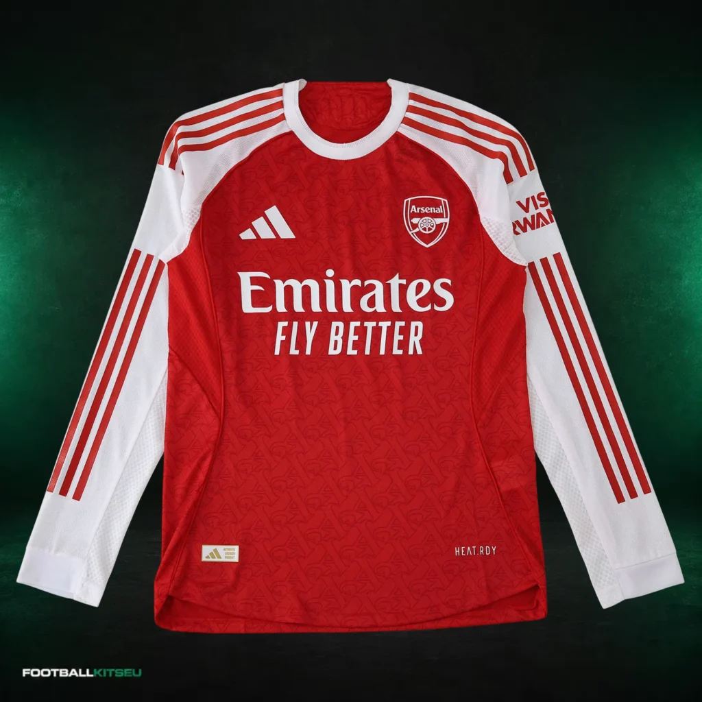 Arsenal FC Home Shirt Long Sleeve Player 2025/26