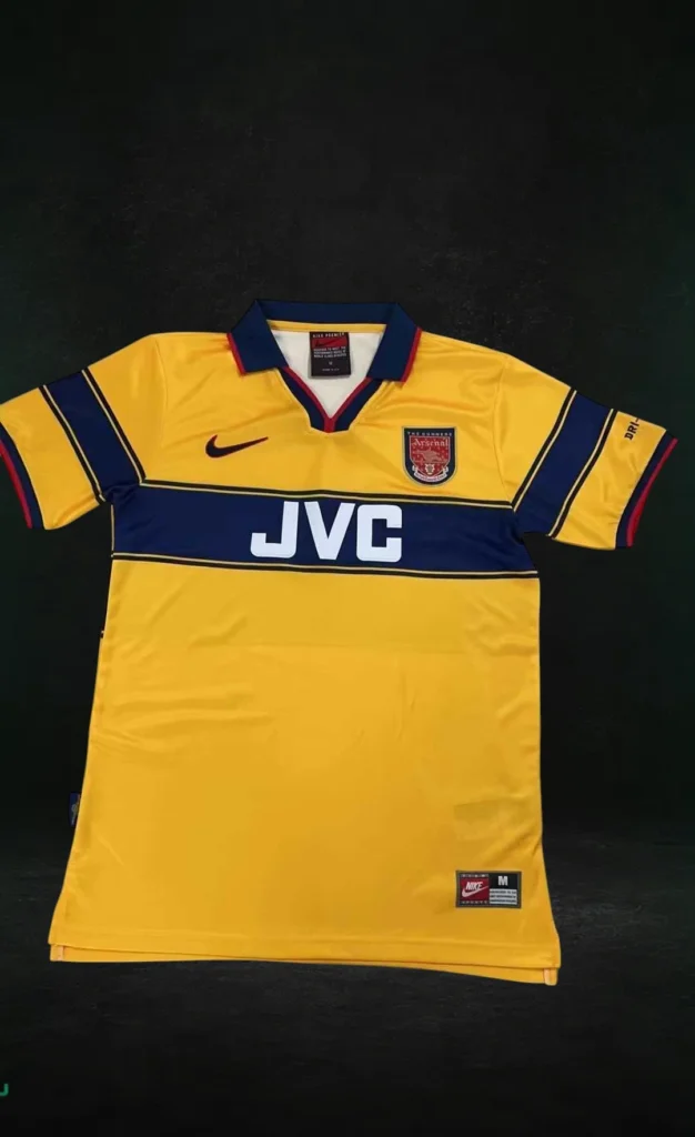 Arsenal FC Away Retro Shirt Fan 1997/99