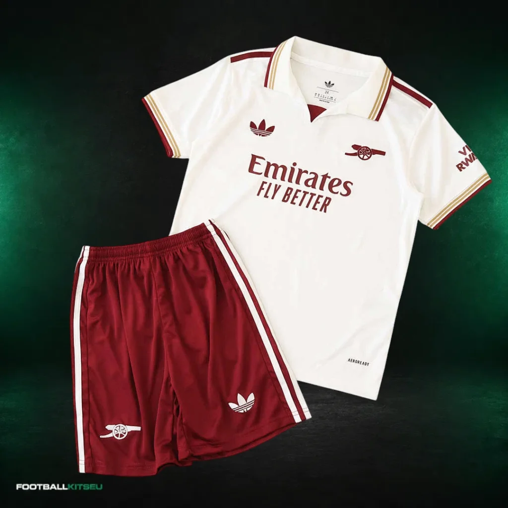 Arsenal FC Third Kids Kit 2025/26