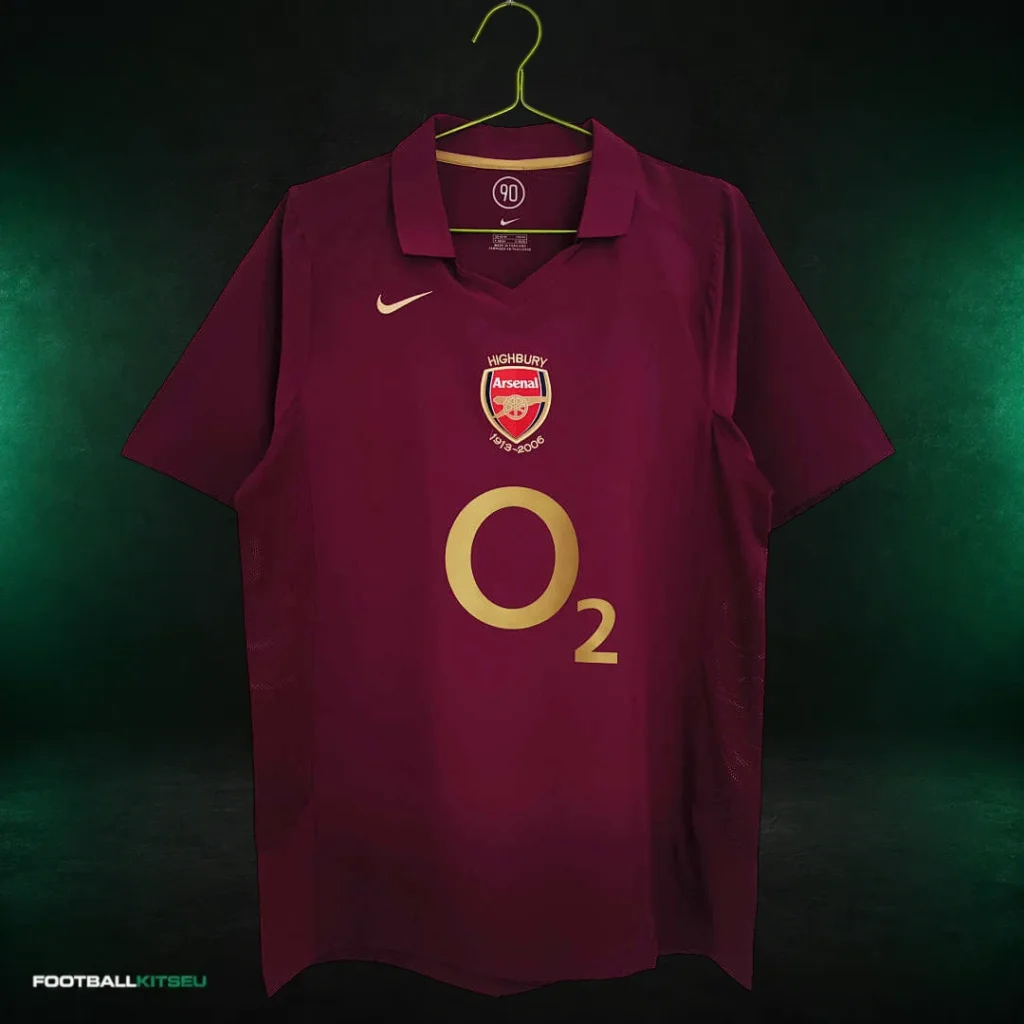 Arsenal Fc Home Retro Shirt Fan 2005/06