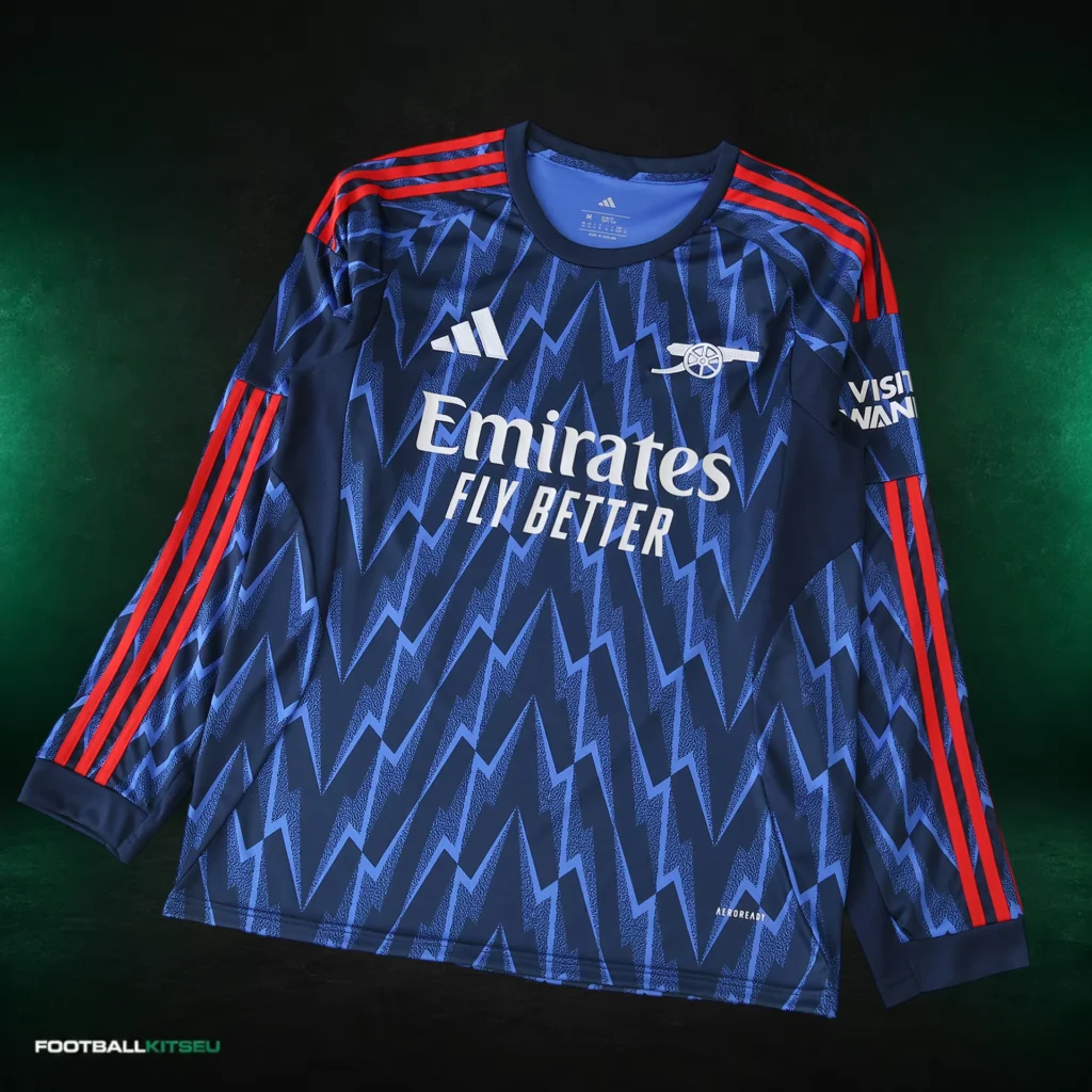 Arsenal FC Away Shirt Long Sleeve Fan 2025/26