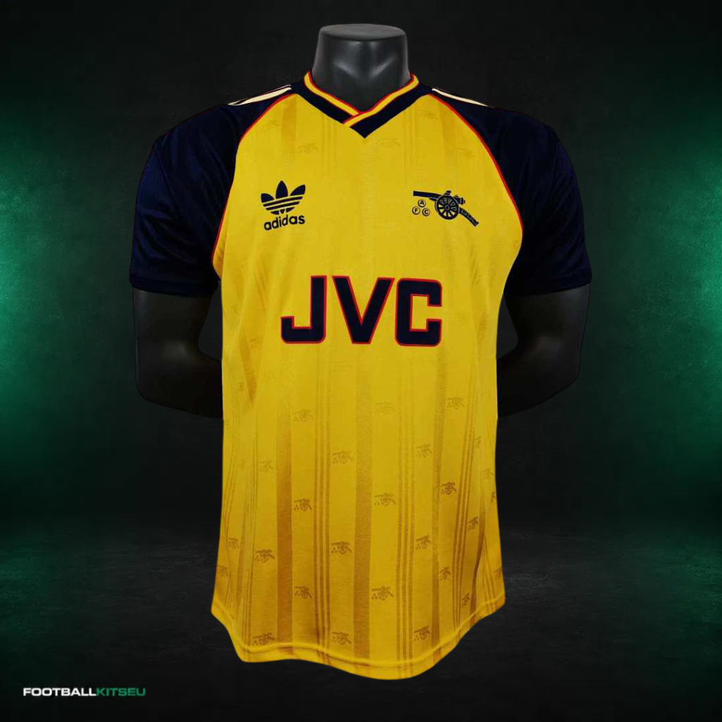 Arsenal FC Away Retro Shirt Fan 1988-90