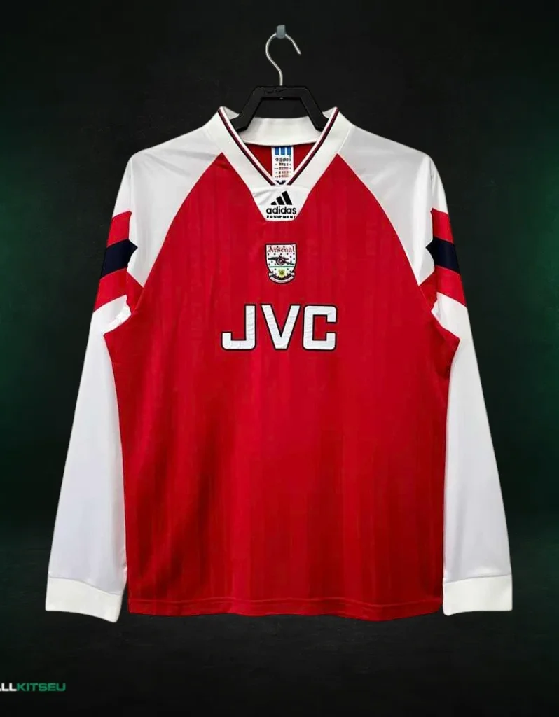 Arsenal FC Home Long Sleeve Retro Shirt Fan 1992/94