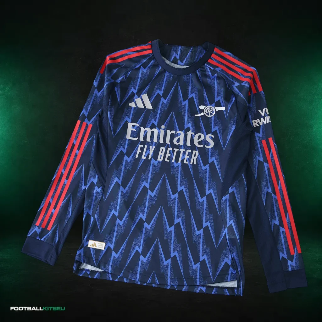 Arsenal FC Away Shirt Long Sleeve Player 2025/26
