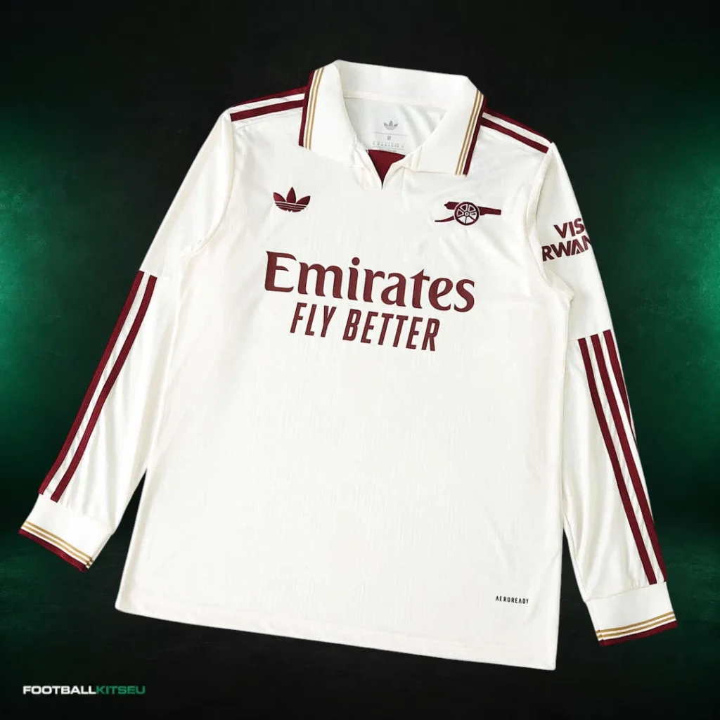 Arsenal FC Third Shirt Long Sleeve Fan 2025/26