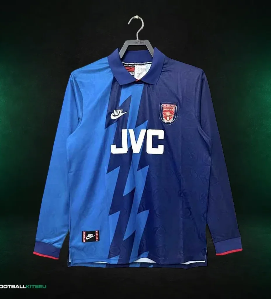 Arsenal FC Away Long Sleeve Retro Shirt Fan 1995/96