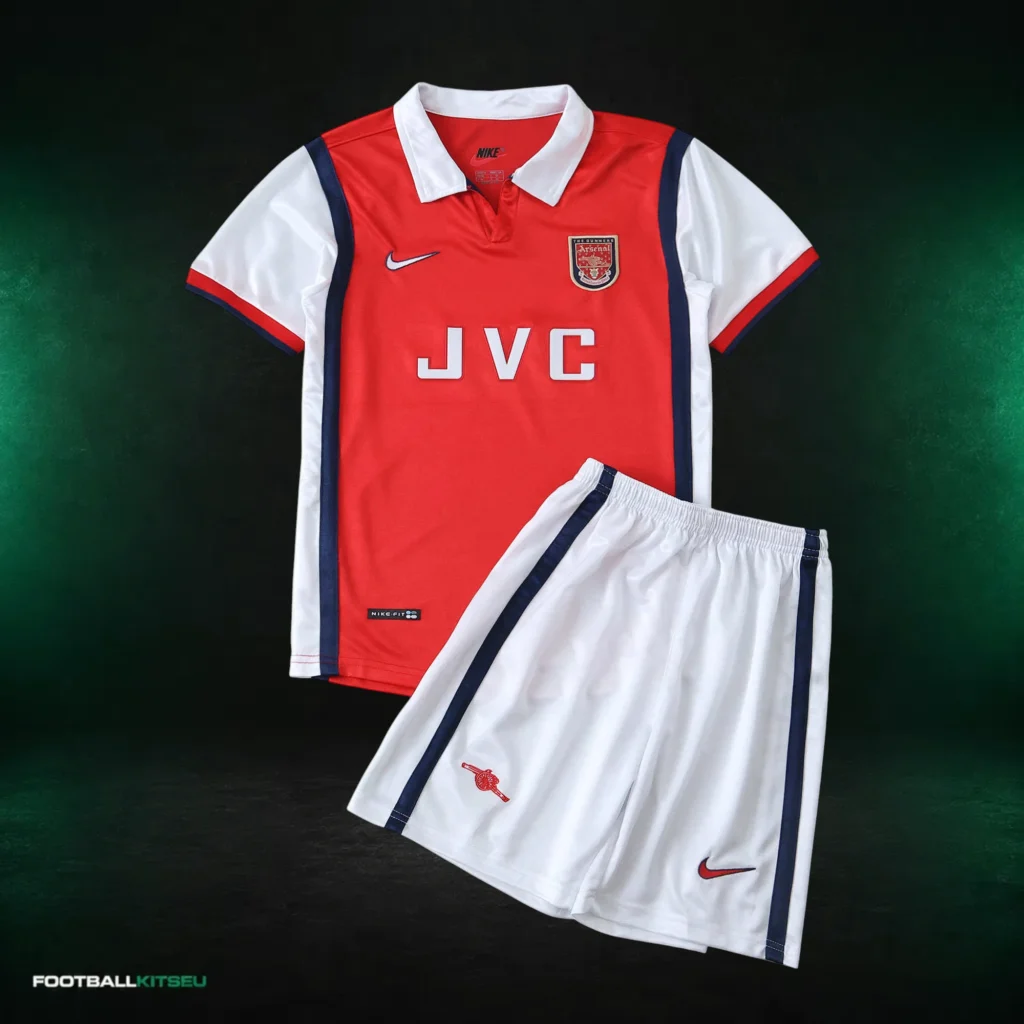 Arsenal FC Home Retro Kids Kit 1998/99