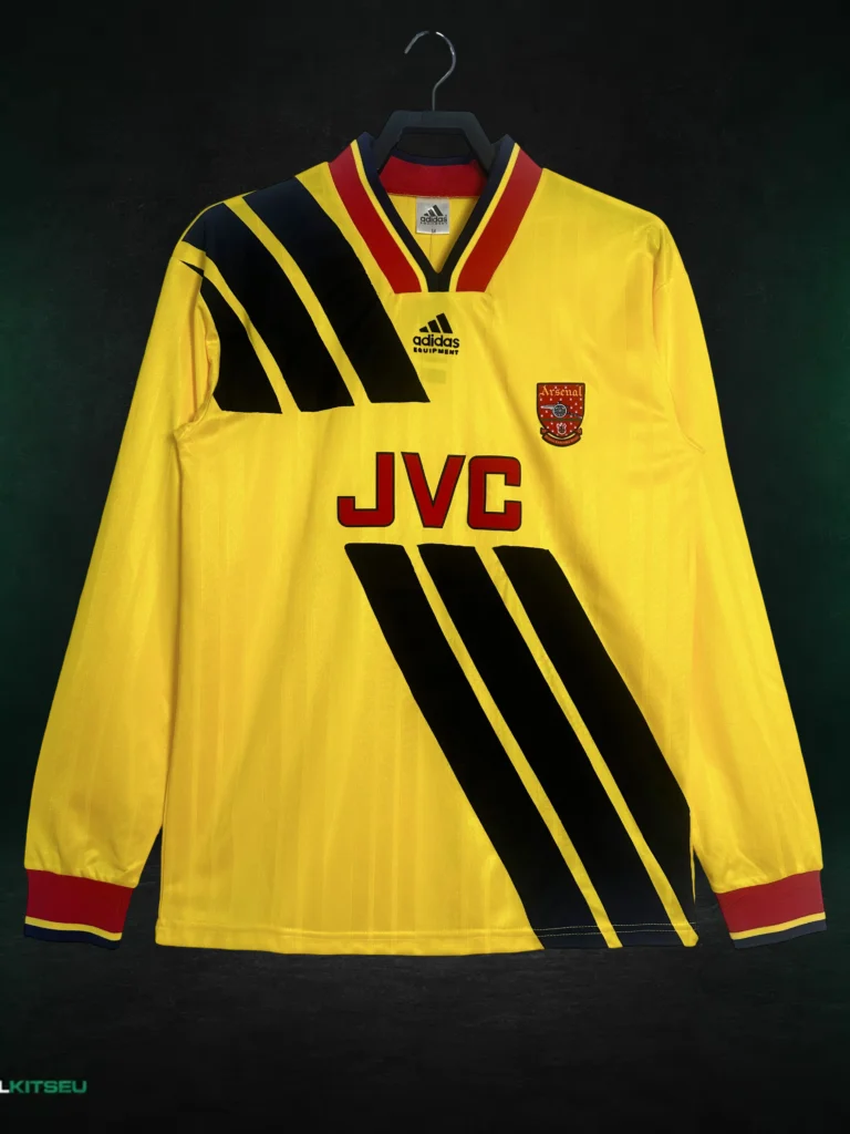 Arsenal FC Away Long Sleeve Retro Shirt Fan 1993/94