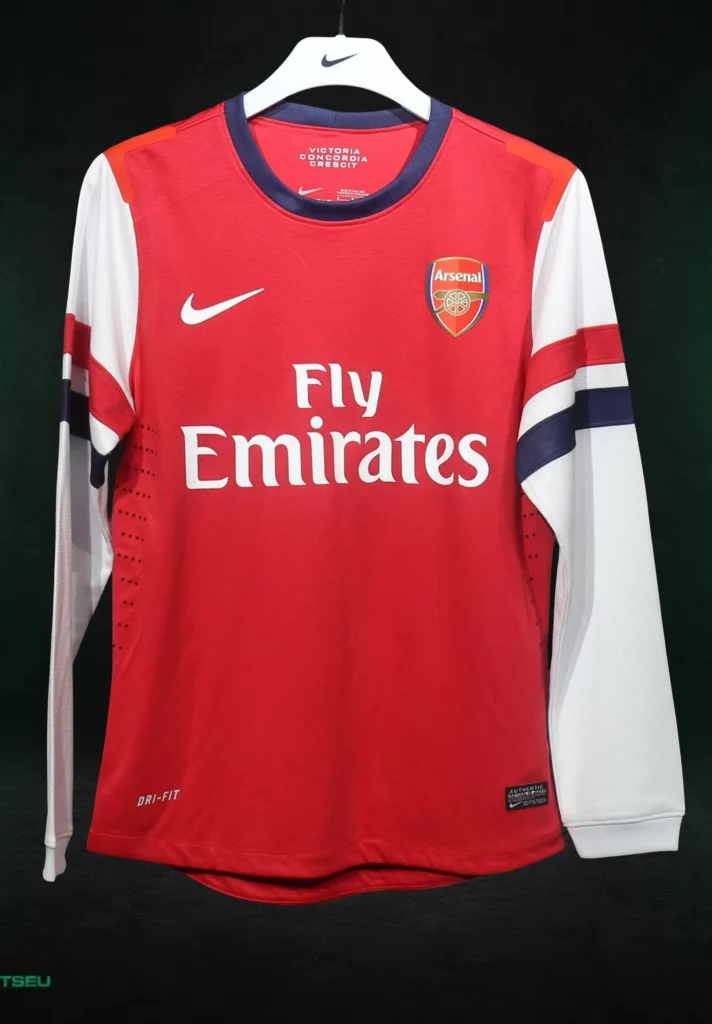 Arsenal FC Home Long Sleeve Retro Shirt Fan 2012/13