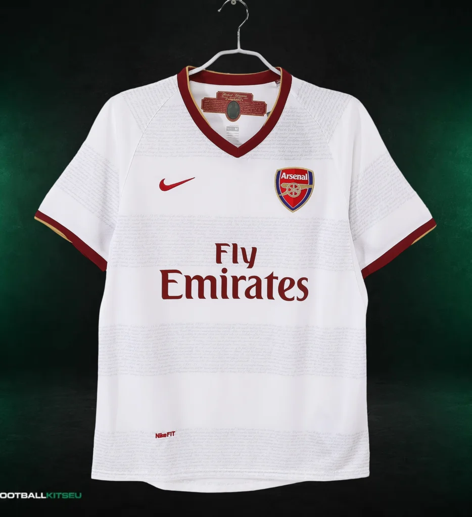 Arsenal FC Away Retro Shirt Fan 2007/08