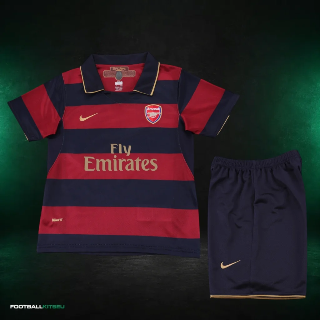 Arsenal FC Third Retro Kids Kit 2007/08