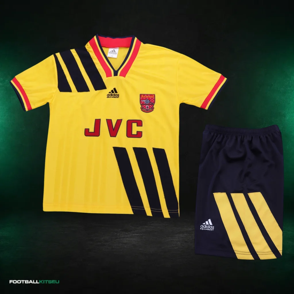 Arsenal FC Away Retro Kids Kit 1993/94