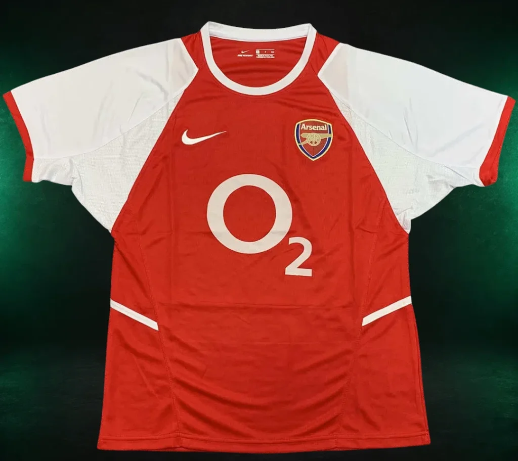 Arsenal FC Home Retro Shirt Fan 2002/03