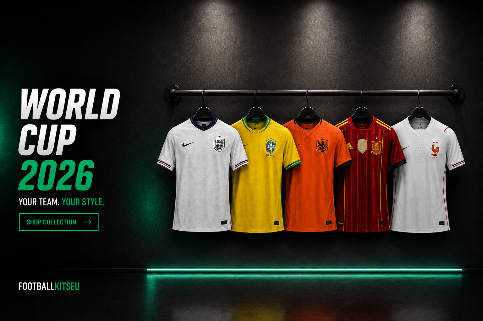 World Cup 2026 collection — shop the World Cup 2026 kits