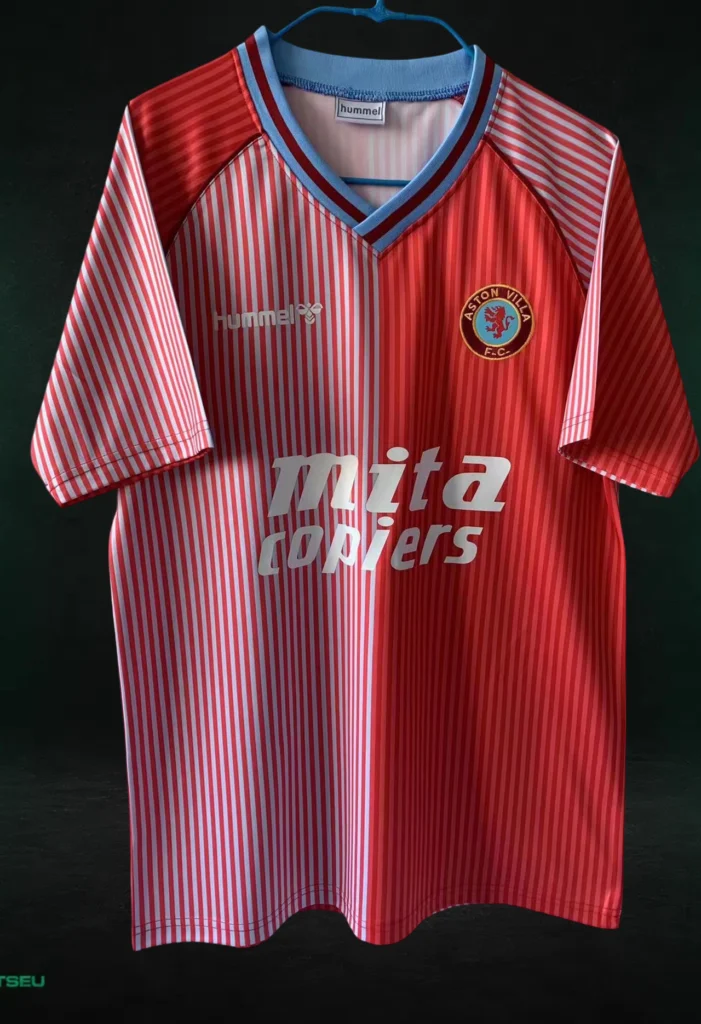 Aston Villa Home Retro Shirt Fan 1988