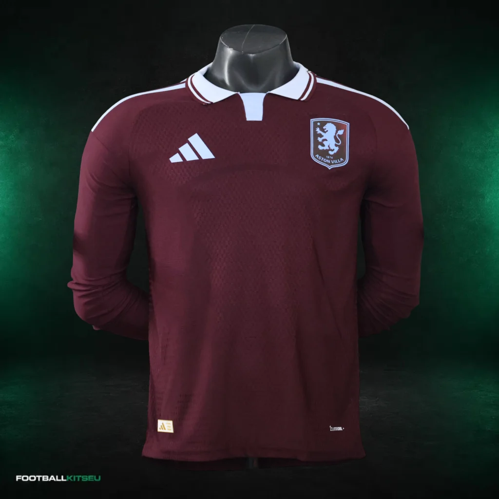 Aston Villa Home Shirt Long Sleeve Player 2026/27