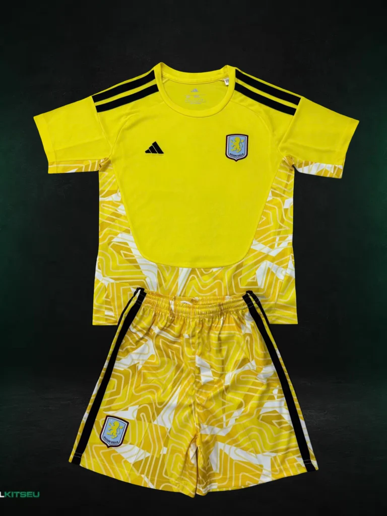 Aston Villa Goalkeeper Kids Kit 2026/27