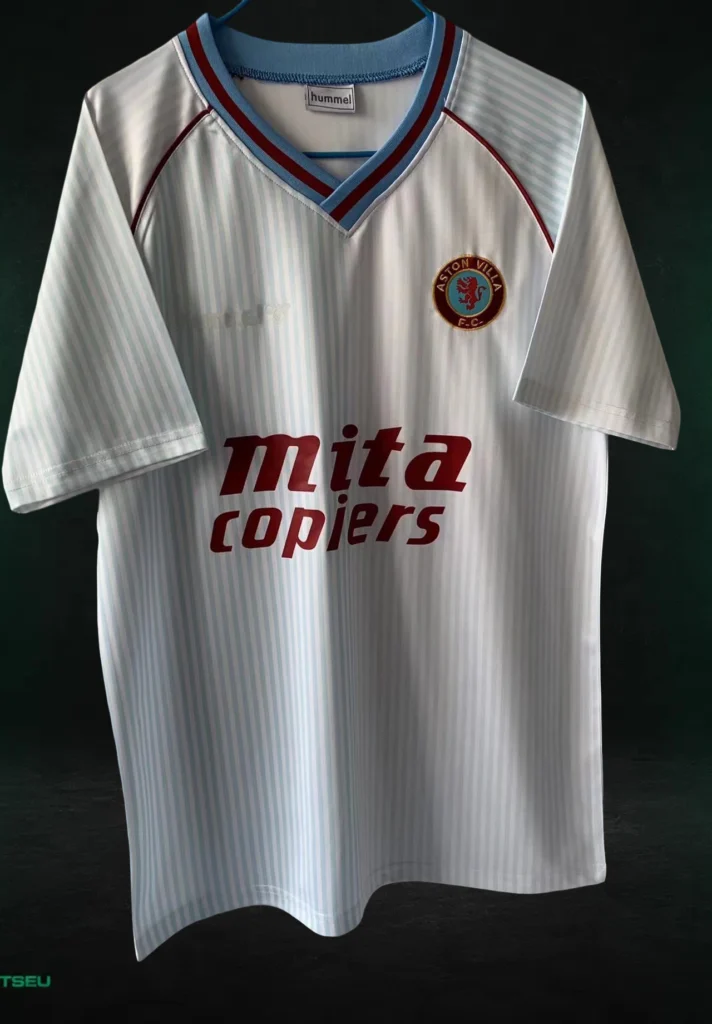 Aston Villa Away Retro Shirt Fan 1988