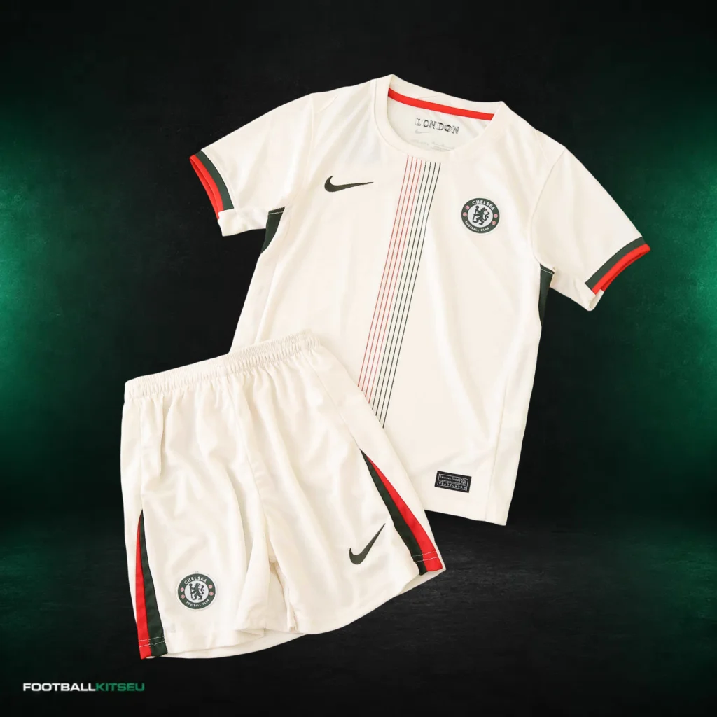 Chelsea Away Kids Kit 2025/26