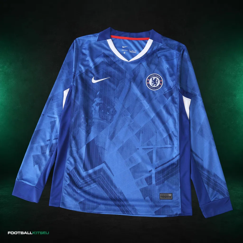 Chelsea Home Shirt Long Sleeve Fan 2025/26