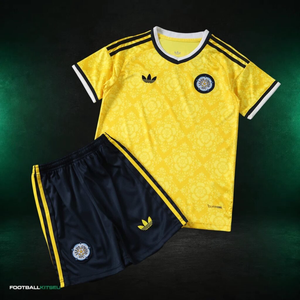 Leeds United Away Kids Kit 2026/27