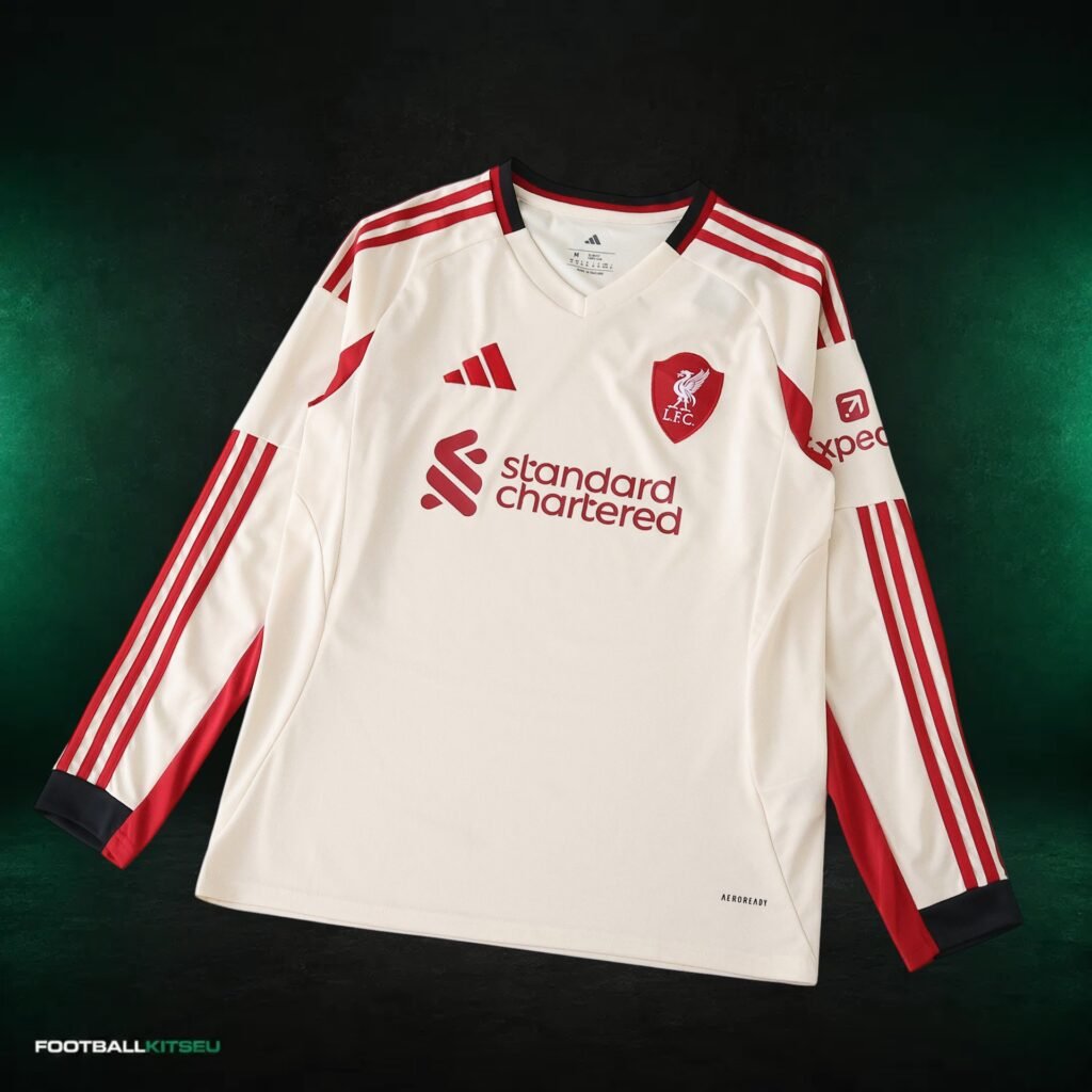Liverpool Away Shirt Long Sleeve Fan 2025/26