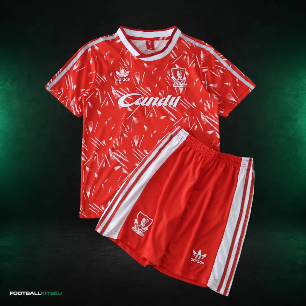Liverpool Home Retro Kids Kit 1989/91