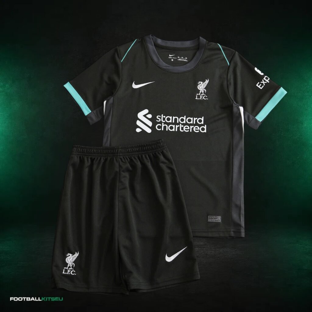 Liverpool Away Kids Kit 2024/25
