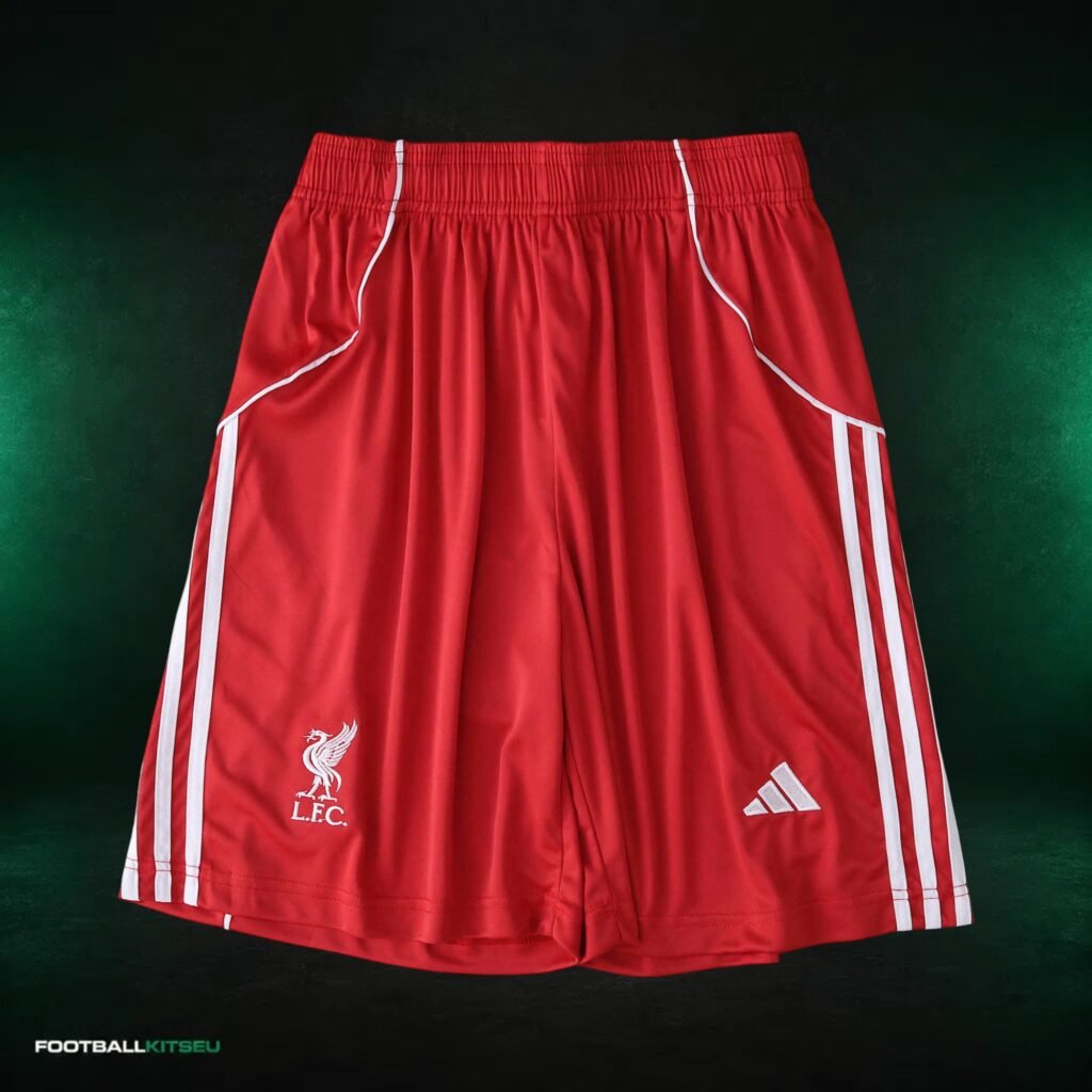 Liverpool Home Shorts Fan 2025/26
