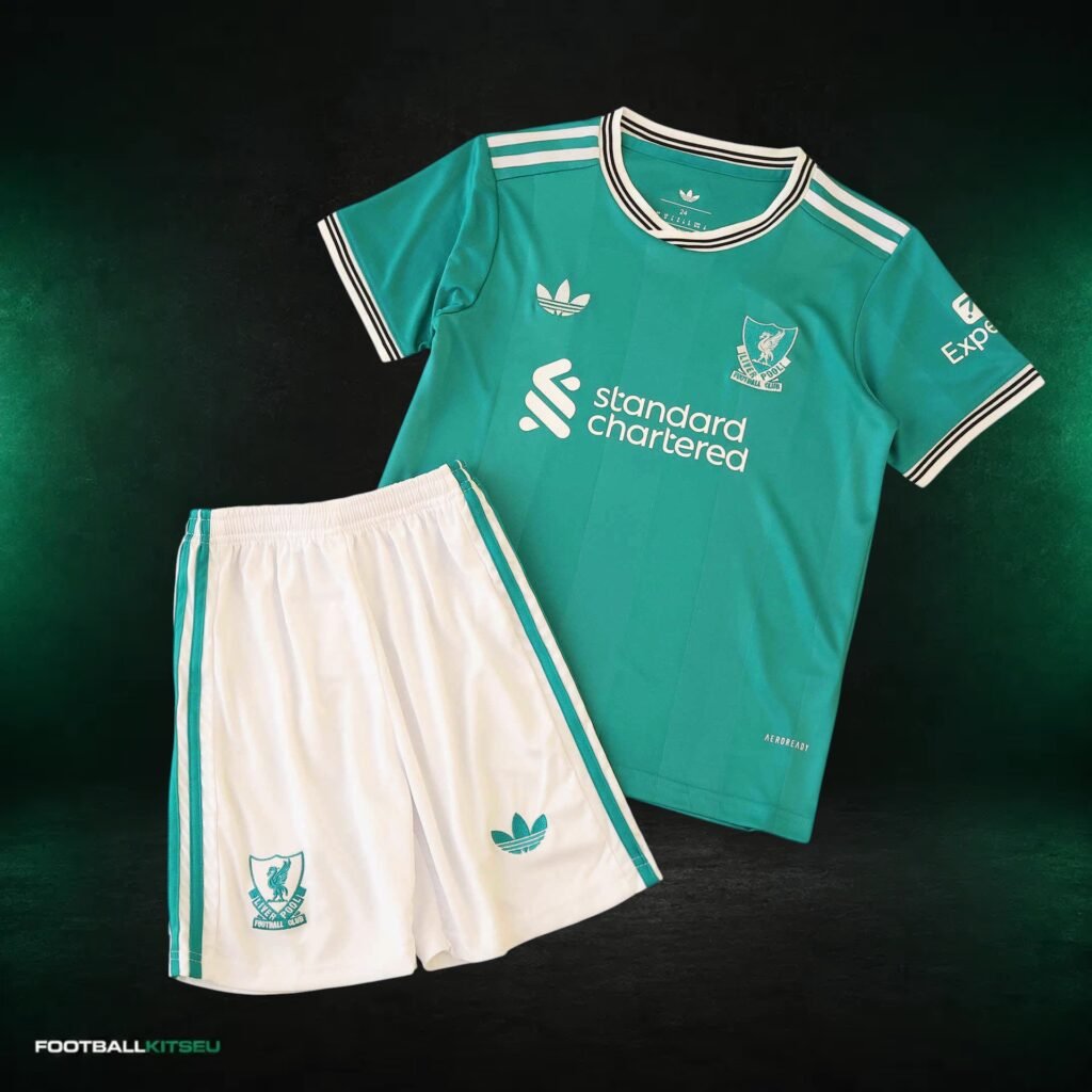 Liverpool Third Kids Kit 2025/26