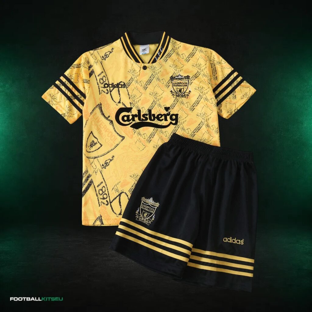 Liverpool Third Retro Kids Kit 1994/96